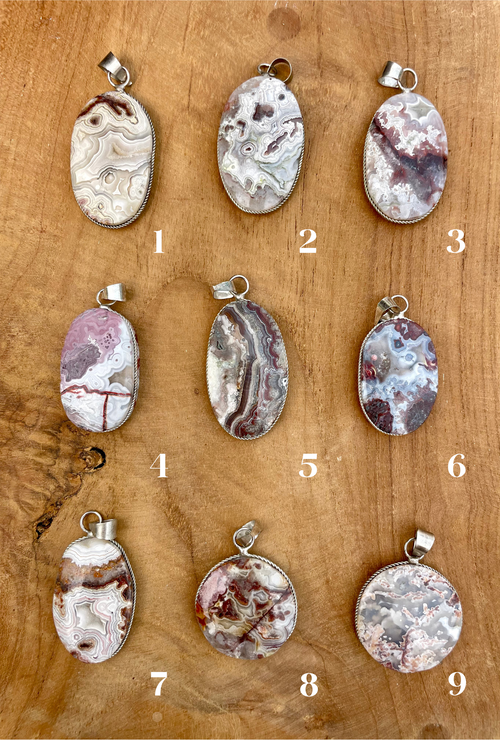 Agate Crazy Lace • Mexique