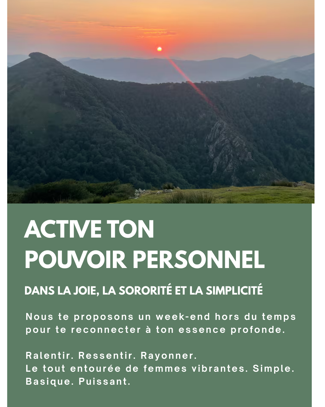 Retraite Spirit'Curiennes