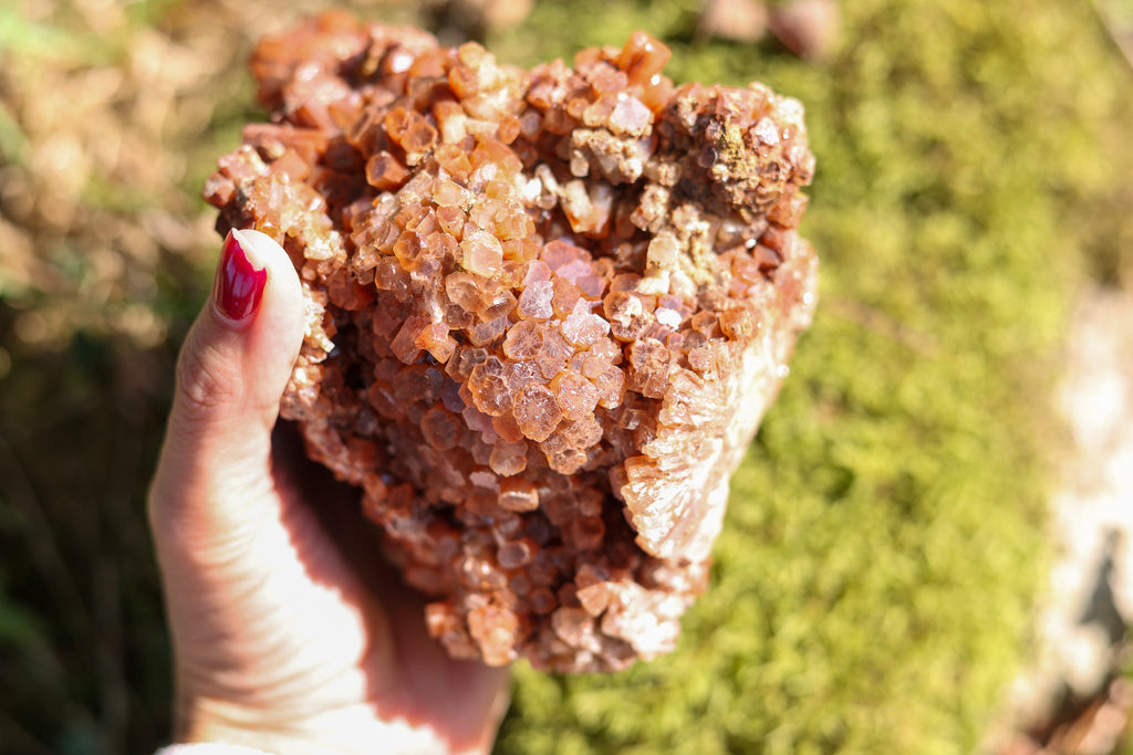 Aragonite • Pièce collection