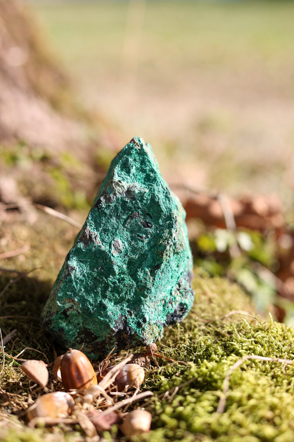 Malachite brute