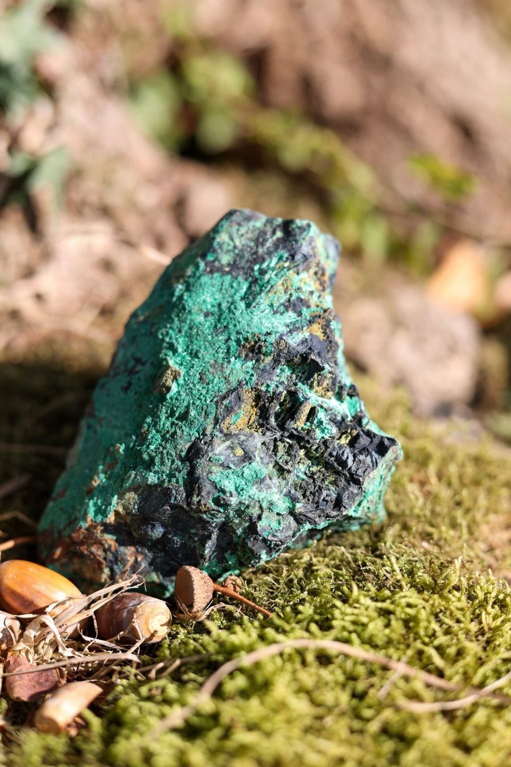 Malachite brute