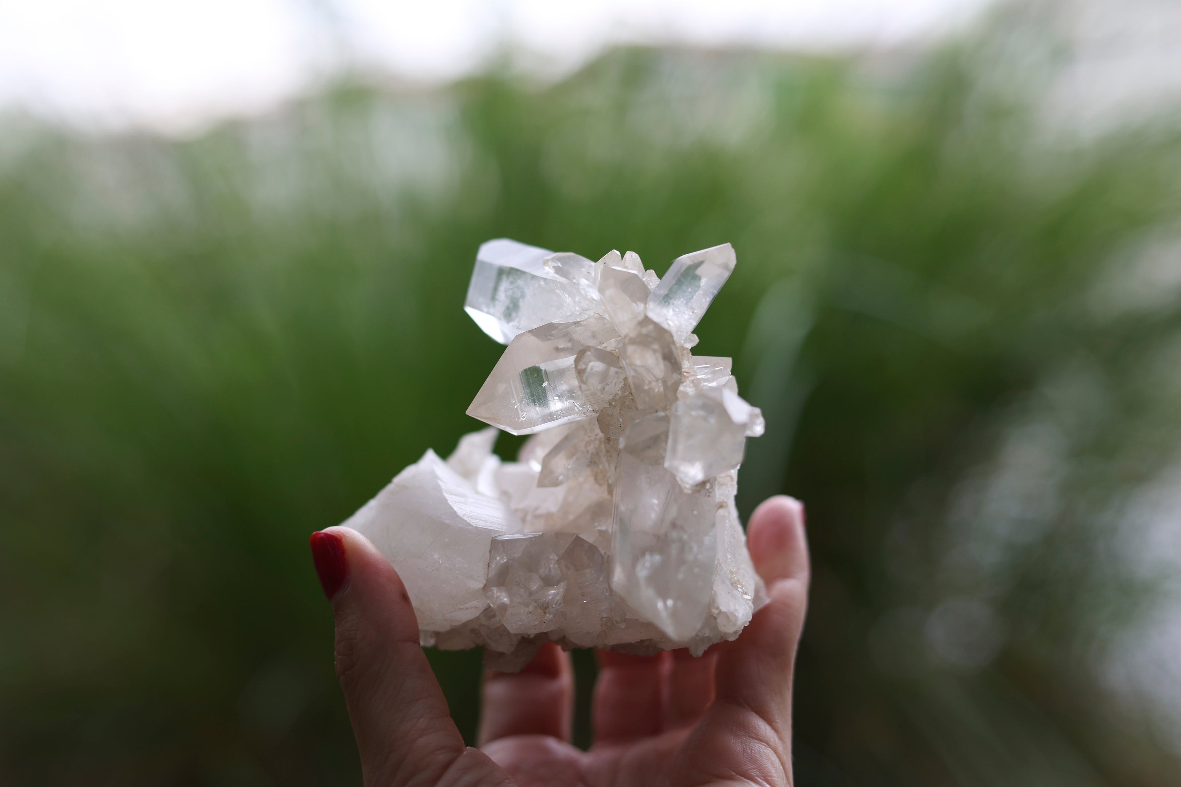Géode de quartz de l'Himalaya • Exceptionnelle