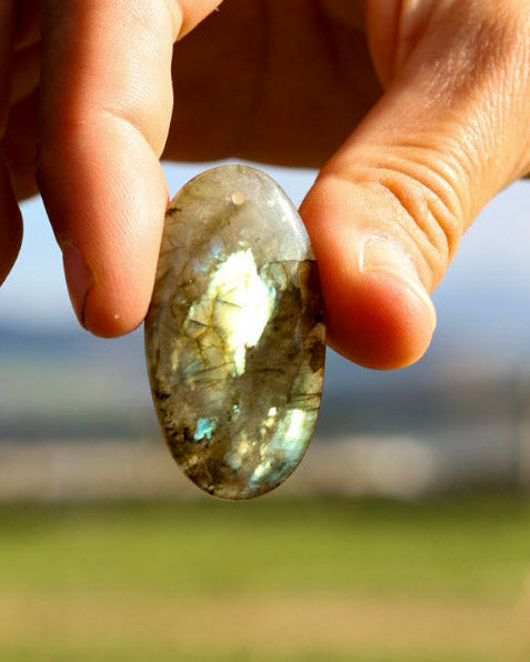 Labradorite dorée 